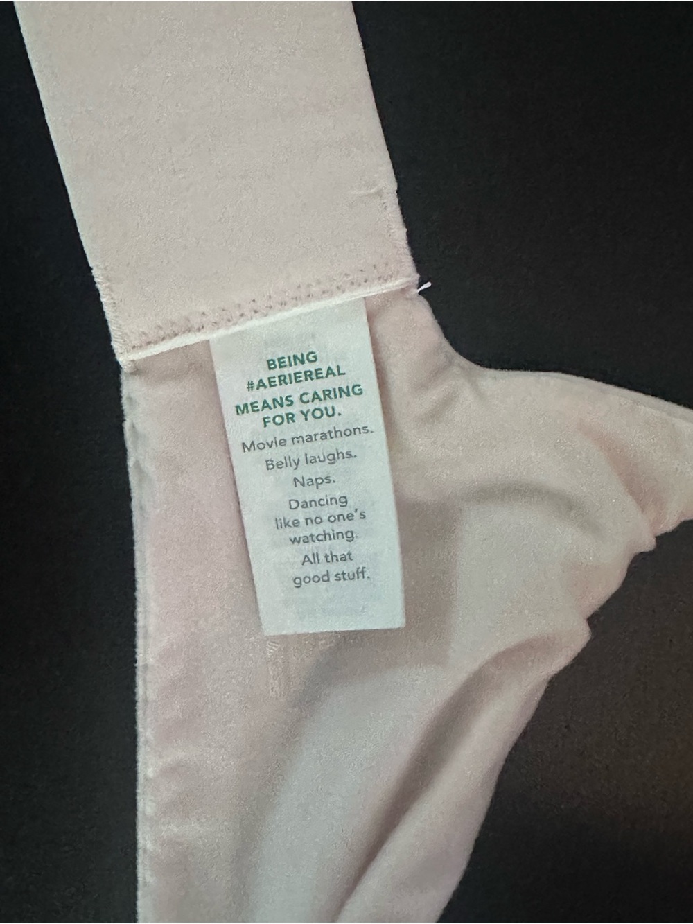 aerie Light Pink Sunny Wireless Push Up Bra - Picture 6 of 8